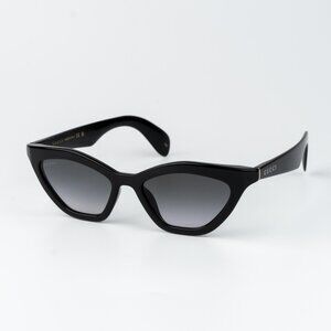 Gucci Women Sunglasses Black Smoke Cat Eye GG1931S 001 NEW AUTHENTIC